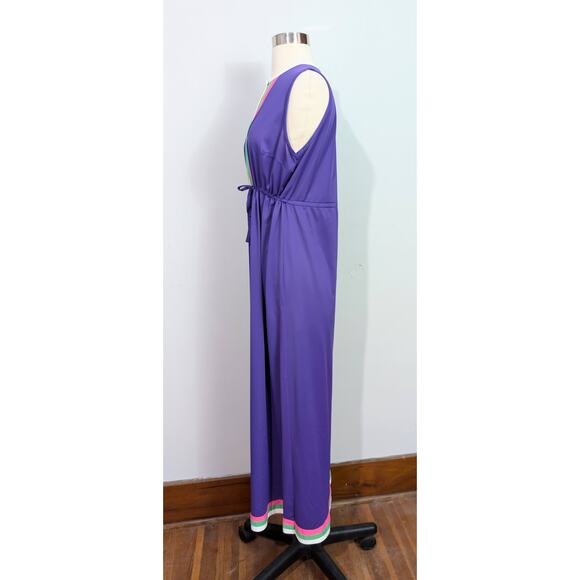 Penneys Gaymode 60s Maxi Nightgown - Picture 3 of 7